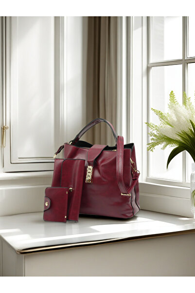 Generic Luxe Leather Handbag Set
