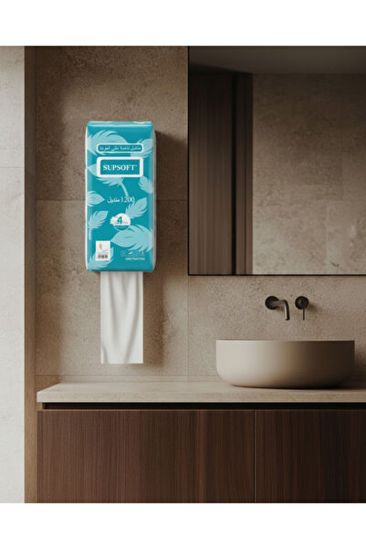 Generic 1200 soft facial tissues, 4-ply - 3 packs, legendary quality