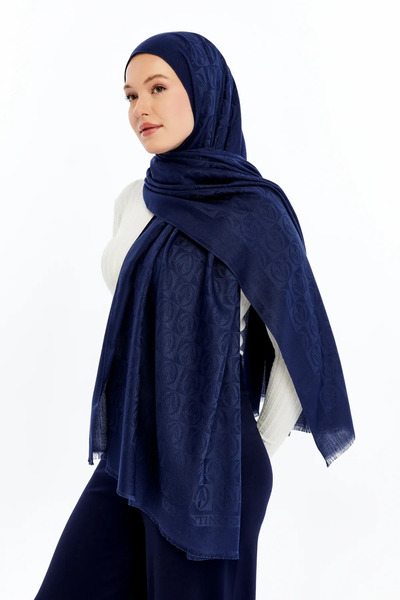 Valentino Orlandi Lana Dama Pattern Shawl