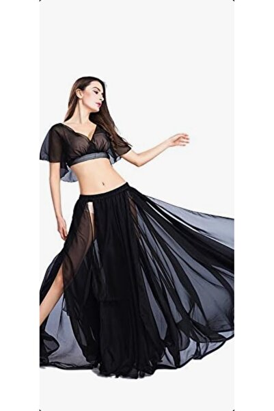 NİSANURTEKSTİL Oryantal Kadın Dansöz Kıyafeti ikili takım