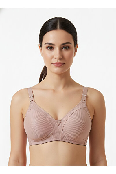 Ebru قماش مجدّل حمالة صدر يبرز انحناءات الجسم بدون أسلاك