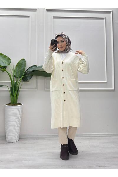 moda acar LONG KNITWEAR CARDIGAN