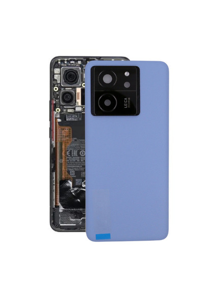 Fodos Xiaomi Uyumlu Mi 13T Pro Arka Pil Batarya Kapağı Kamera Lensli 23078PND...