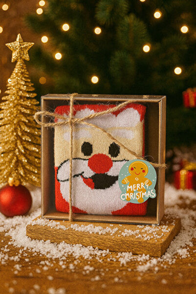 MEKİK BUTİK Коледна чорапка в кутия за деца на възраст 7–9 години – подаръчна...