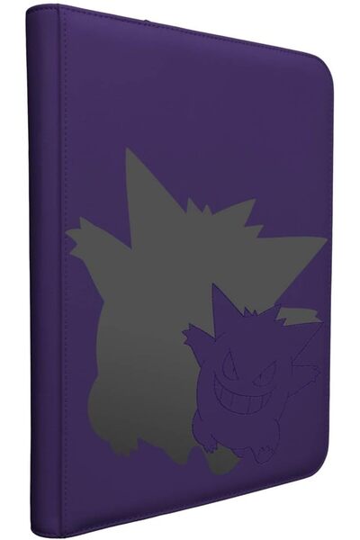 Ultra Pro ألبوم بوكيمون جينجار من السلسلة النخبة بسحاب، 9 جيوب، سعة 360 بطاقة