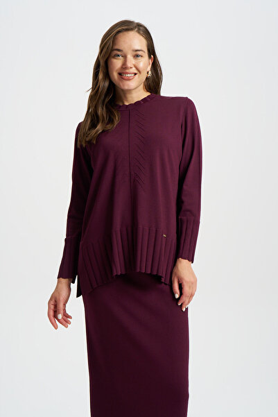 Niliwi 3095 Önü Verev Yürütmeli Tunik