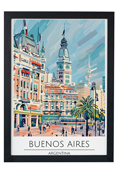 gxe.art Poster de călătorie la Caracas, Venezuela |   Pictură decorativă de p...