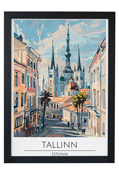 gxe.art TALLINN ESTONIJA Dekorativna zidna slika sa drvenim okvirom