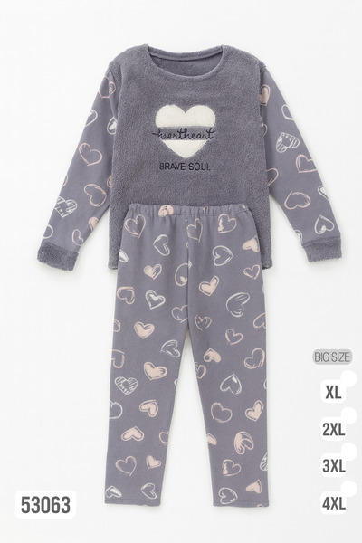 zahyat Women's winter pajamas with beautiful patterns and multiple sizes