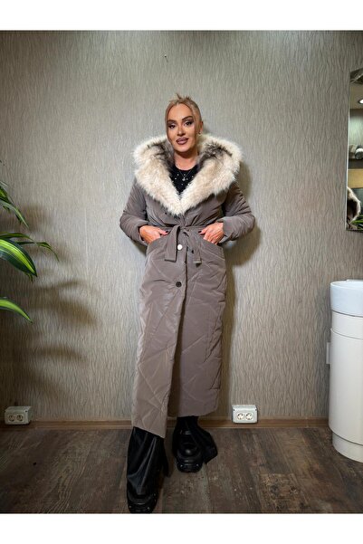 Divin store Iulia long waterproof fleece jacket