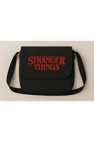 Toum Stranger Things Printed Messenger Bag