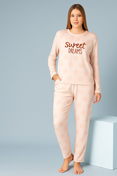PİJAHOME Termal Cepli Nefes Alabilen Pijama Takımı – Sweet Dreams Desenli
