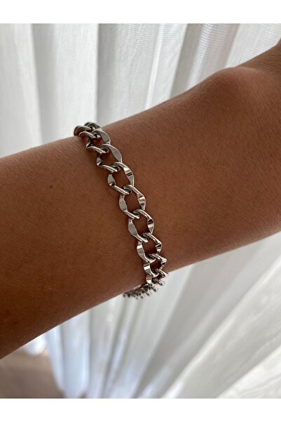 XUPING JEWELRY Thin Wide Range Xp Silver Chain Bracelet