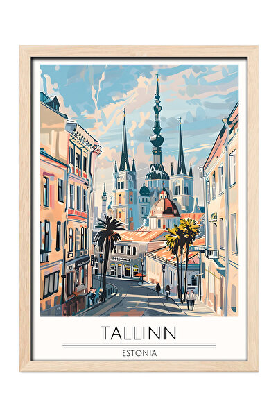gxe.art TALLINN ESTONIA Pictură decorativă de perete cu rama din lemn