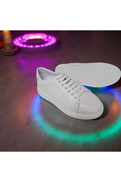 MODA Shoes Genuine Leather White Men's Shoes