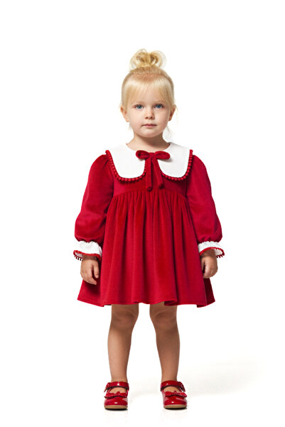 Baby Animals Kız Bebek Elbise Kız Çocuk Elbise Kadife Doğum Günü Parti Düğün ...