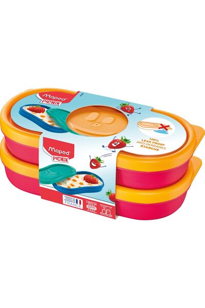 Maped CONCEPT KIDS SNACK BOX 2X150ML PINK