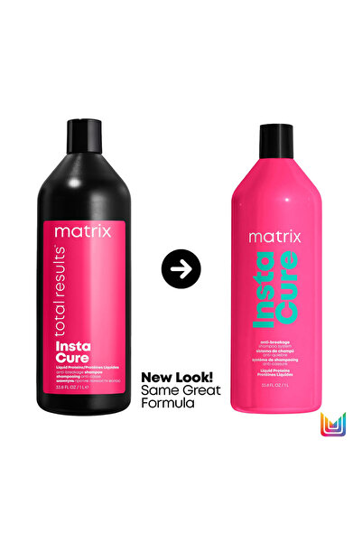 Matrix Anti-breakage shampoo with liquid proteins, Instacure, for dry and damaged hair 1000 ml