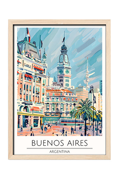 gxe.art Poster de călătorie la Caracas, Venezuela |   Pictură decorativă de p...