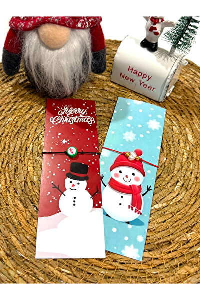 FIERA JEWELRY 2-Piece Umbrella & Pearl Adjustable Rope Bracelet with New Year Card