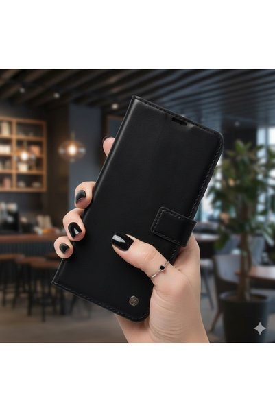 TechTrove Xiaomi 15t Pro Case Leather Magnetic Flip Cover Stand Wallet Case