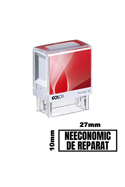 Colop Printer Stampila NEECONOMIC DE REPARAT de birou 27x10mm