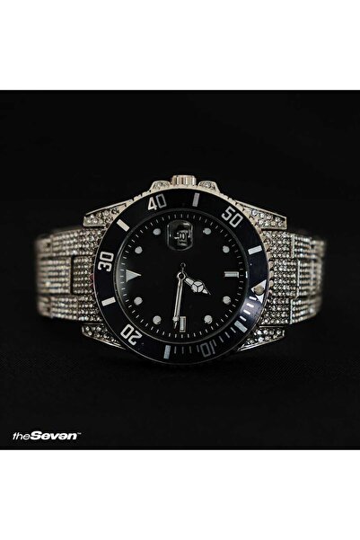 The Seven Jewellery Iced Out Submariner Saat