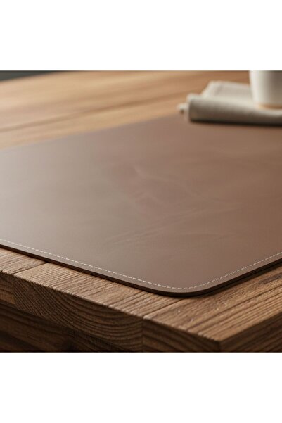 Grand Fine Art 2 Pieces Leather Mink Double-Sided Edge-Stitched American Service 33X44 Cm-Easy to Clean Supla