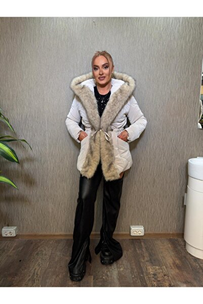 Divin store Amalia medium-length waterproof jacket