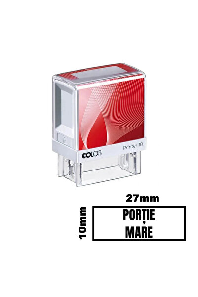 Colop Printer Stampila PORTIE MARE de birou 27x10mm