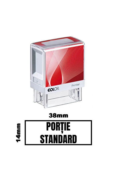 Colop Printer Stampila DE BIROU PORTIE STANDARD de birou 38x14mm