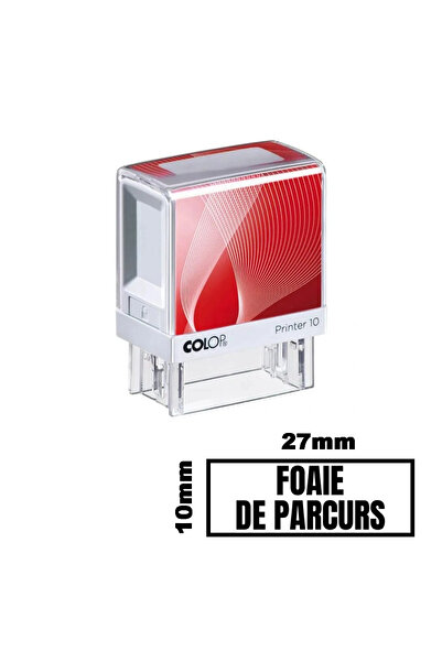 Colop Printer Stampila FOAIE DE PARCURS de birou 27x10mm