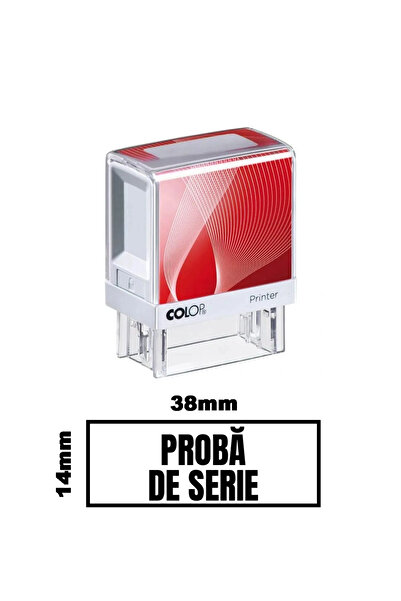 Colop Printer Stampila DE BIROU PROBA DE SERIE de birou 38x14mm