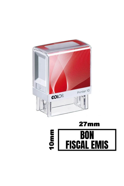 Colop Printer Stampila BON FISCAL EMIS de birou 27x10mm