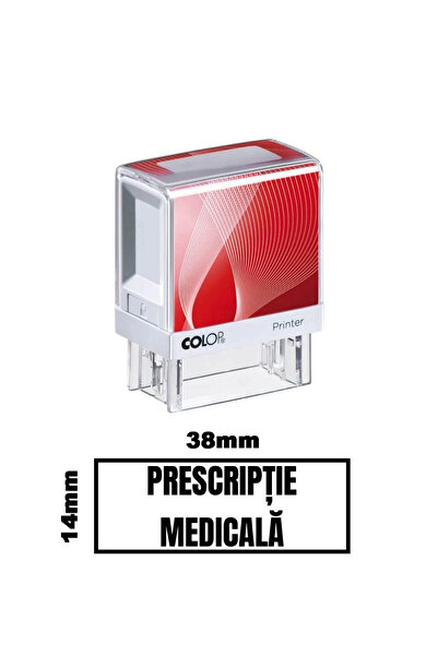 Colop Printer Stampila DE BIROU PRESCRIPTIE MEDICALA de birou 38x14mm