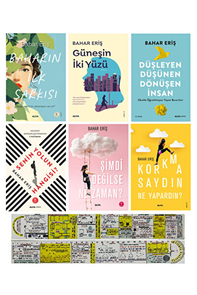 Alfa Yayınları Bahar Eriş 6 Kitap Set/Baharın İlk Şarkısı+Güneşin İki Yüzü+Se...