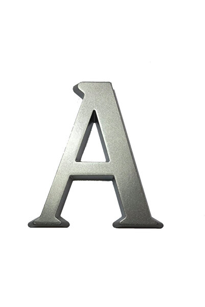 ICON TOOLS LETTER, ALUMINUM, 105 MM, SILVER, / LETTER A/