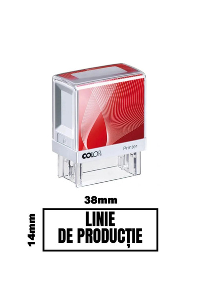 Colop Printer Stampila DE BIROU LINIE DE PRODUCTIE de birou 38x14mm