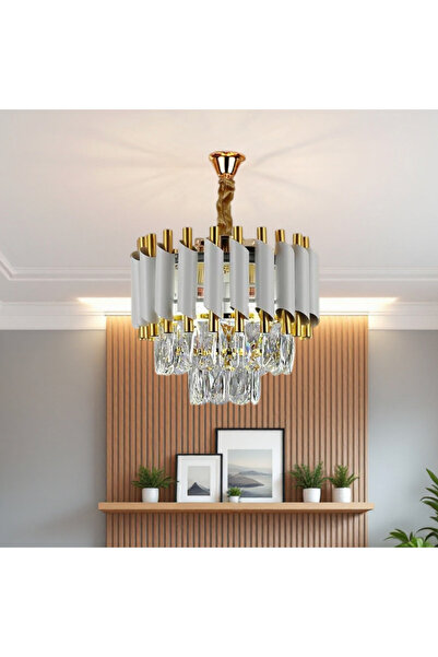 edc Candelabru Cristal WHITE PANTHER 30CM