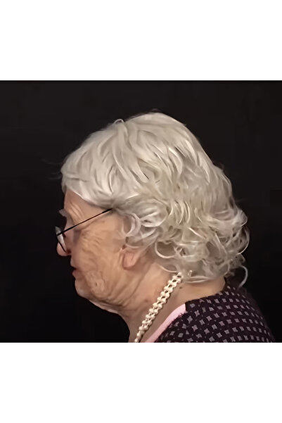 CN Realistic Old Woman Mask Realistic Face Latex Material for Parties, Costume Parties