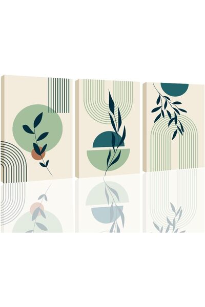 ALAYRA International لوحة فنية جدارية من قماش بوهو البسيط 30×40 سم - ديكور مح...