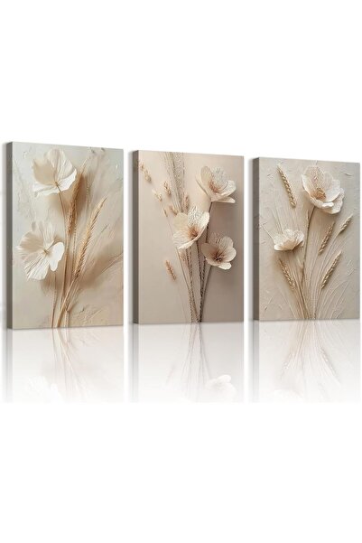 ALAYRA International لوحة فنية جدارية من قماش بوهو البسيط 30×40 سم - ديكور مح...