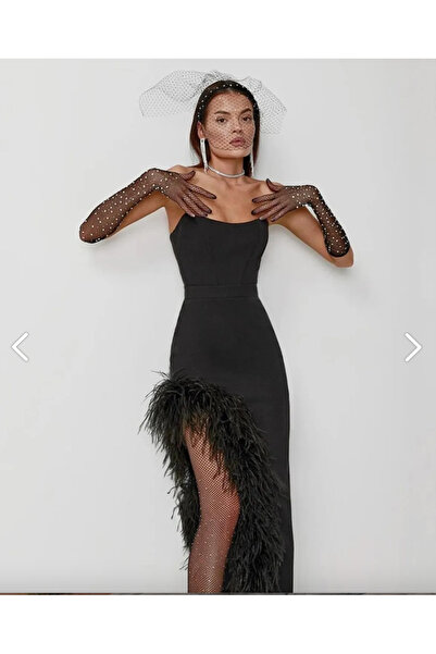 Limelia Вечірні сукні Кам'яні довгі рукавички