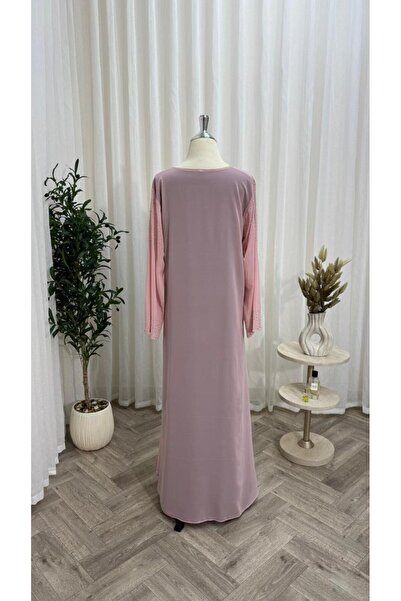 NALA FASHION Women's jalabiya in pink