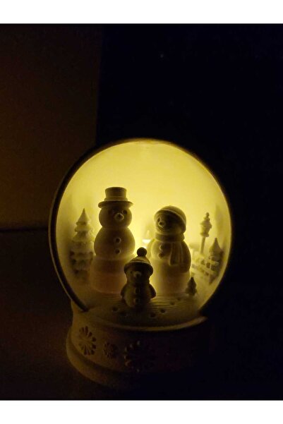 NadarStudio Kar Küresi Kardan Adamlı