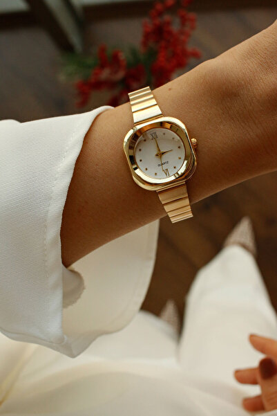 KOMBİNOLOJİ ساعة يد نسائية من بيني جولد ميتال