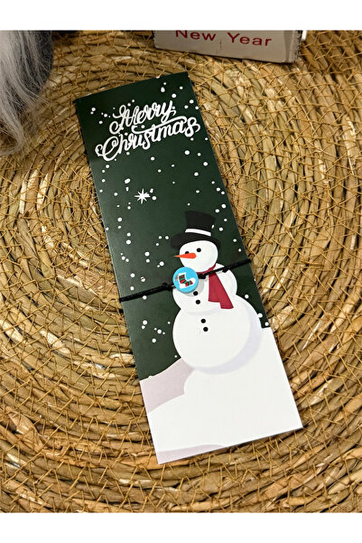 FIERA JEWELRY New Year's Card Sock Detail Adjustable Black Drawstring Bracelet