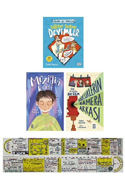 Genç Timaş Ferhat Taştekin 3 Kitap Set / Dillere Destan Deyimler+Müziğin Reng...