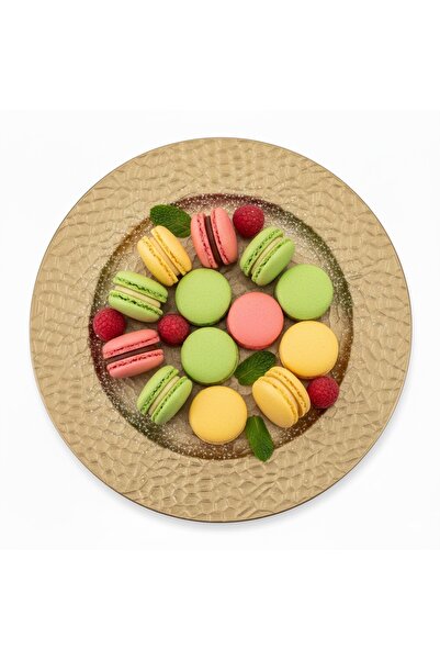 mawfoor Gold dessert serving dish 1+1