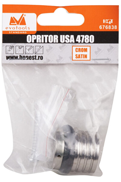 Evotools Door Stop 4780 - Stop diameter 35 mm Stop height 31 mm Stop color Brushed Nickel